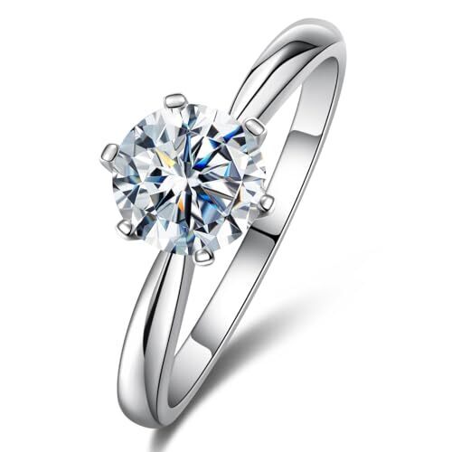 Cacestone Moissanite Engagement Ring For Women